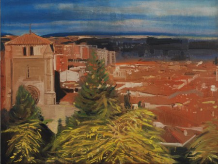 Burgos látképe 60x80cm